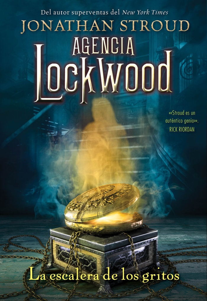 LOCKWOOD: LA ESCALERA DE LOS GRITOS, de STROUD, JONATHAN | portada del libro