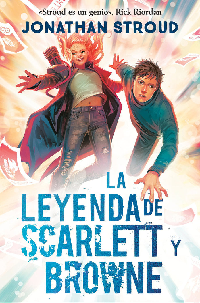 LA LEYENDA DE SCARLETT Y BROWNE, de STROUD, JONATHAN | portada del libro
