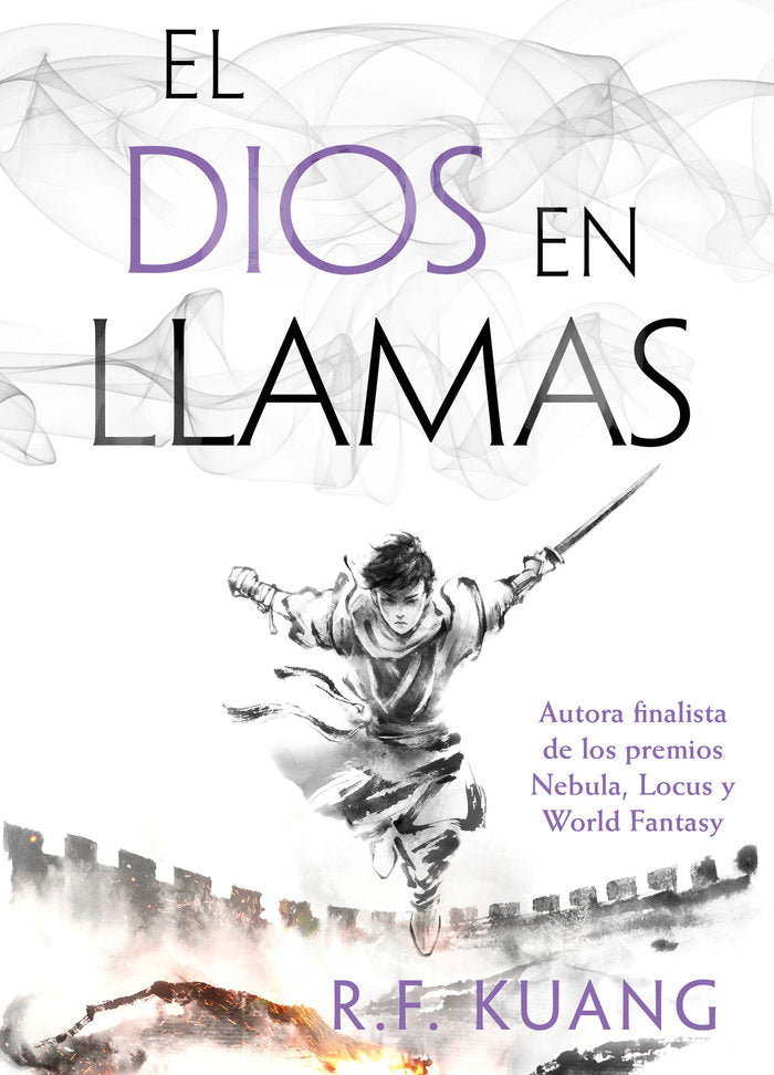 EL DIOS EN LLAMAS, de KUANG, R. F. | portada del libro