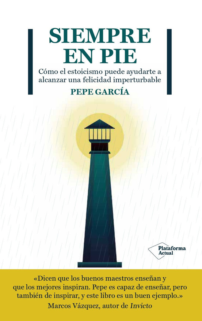 SIEMPRE EN PIE, de GARCIA, PEPE | portada del libro