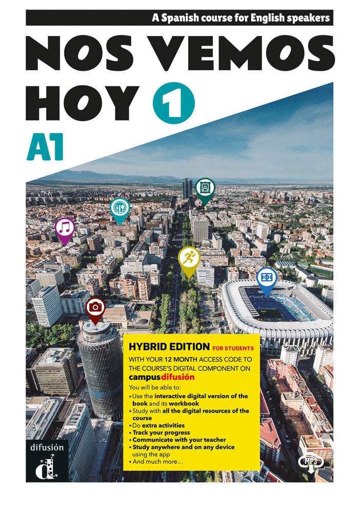 NOS VEMOS HOY 1 HIBRIDA INGLESA | portada del libro