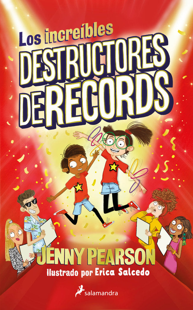 LOS INCREIBLES DESTRUCTORES DE RECORDS, de JENNY PEARSON | portada del libro