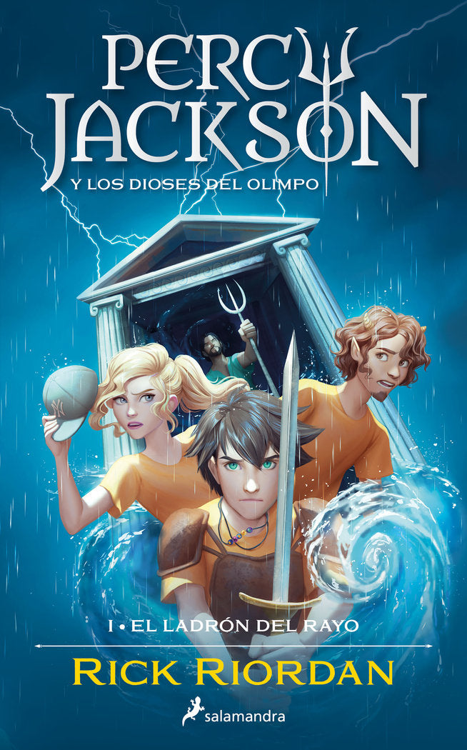 El ladrón del rayo (Percy Jackson y los dioses del Olimpo  1), de RICK RIORDAN | portada del libro