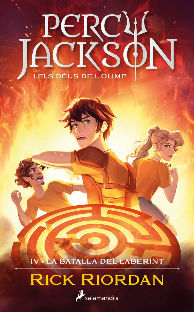 La batalla del laberint (Percy Jackson i els déus de l'Olimp  4), de RICK RIORDAN | portada del libro
