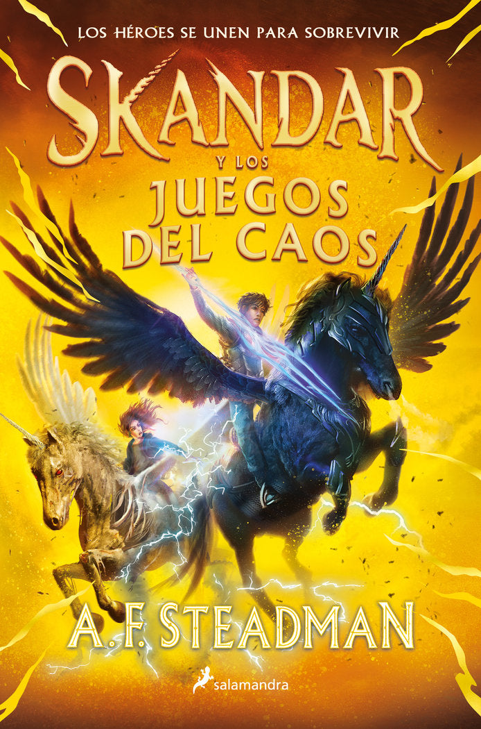Skandar y los Juegos del Caos (Skandar  3), de A F STEADMAN | portada del libro