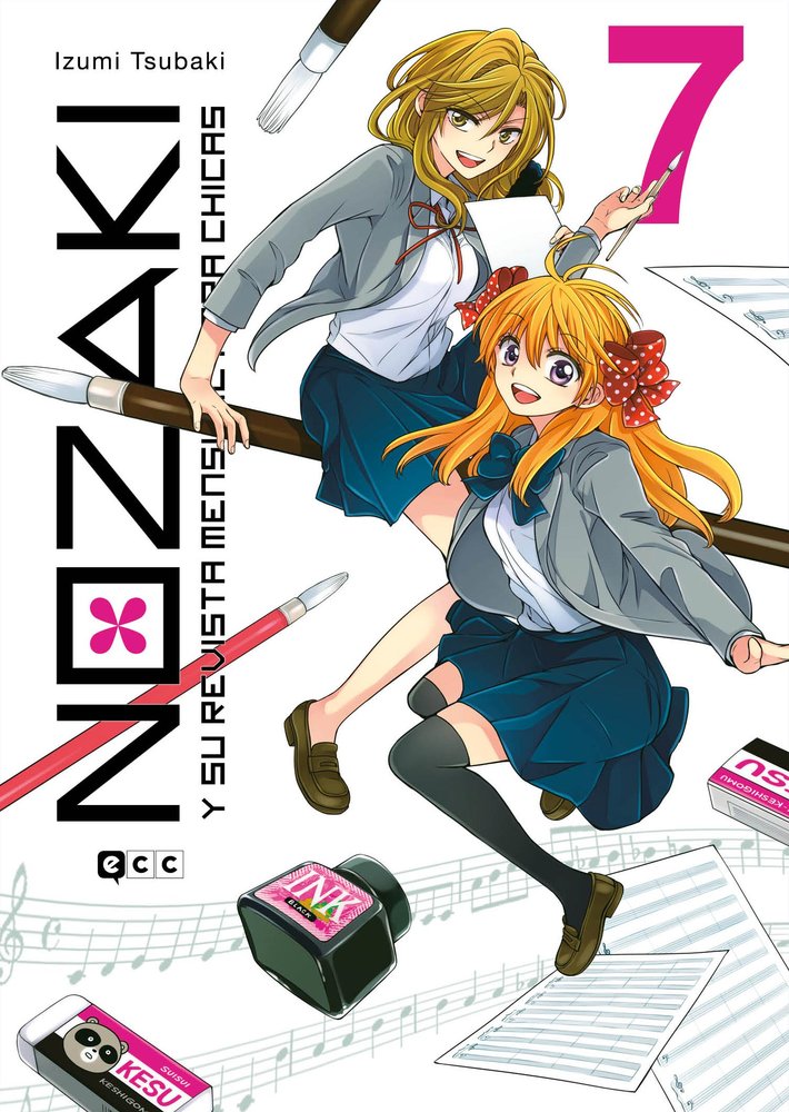 NOZAKI Y SU REVISTA MENSUAL CHICAS 7, de TSUBAKI, IZUMI | portada del libro