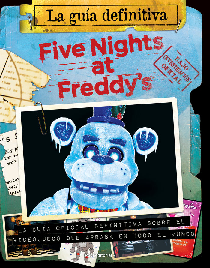 FIVE NIGHTS AT FREDDYS LA GUIA DEFINITIVA, de CAWHTON,SCOTT | portada del libro