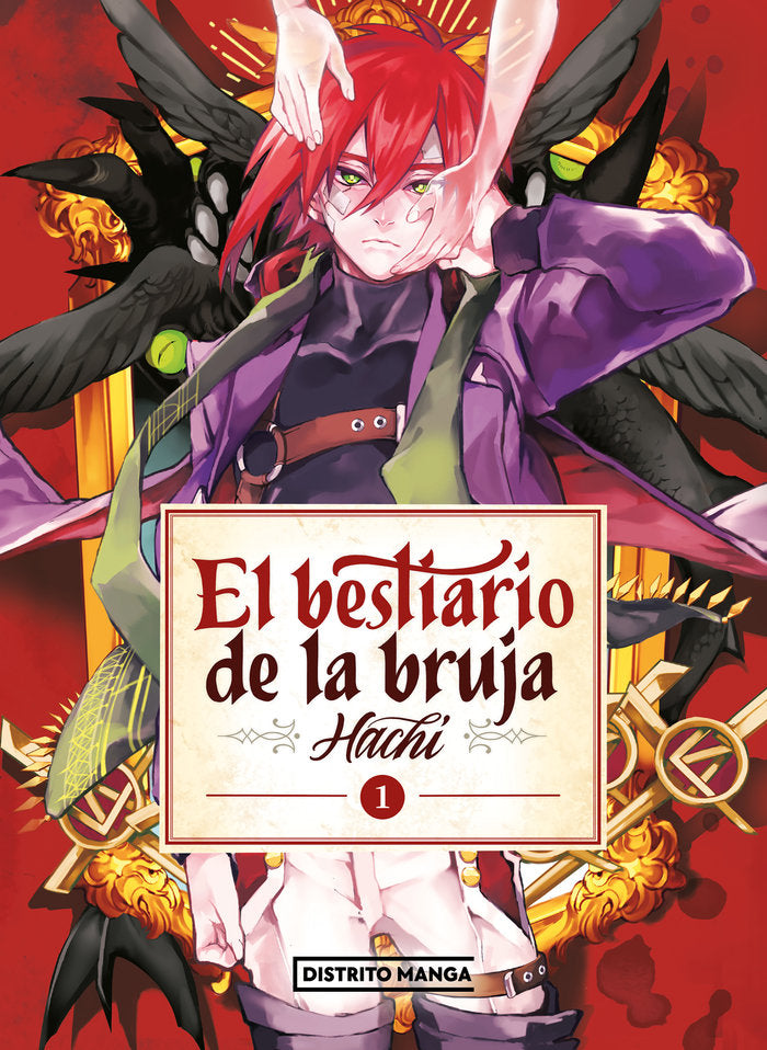 El bestiario de la bruja 1, de HACHI | portada del libro