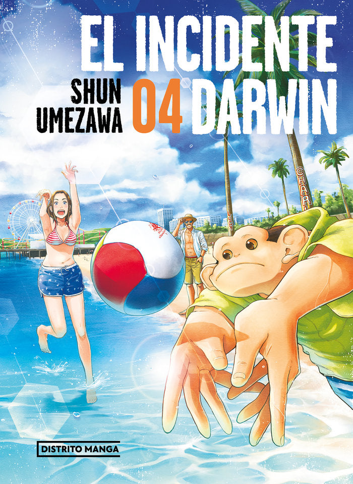 El incidente Darwin 4, de UMEZAWA,SHUN | portada del libro