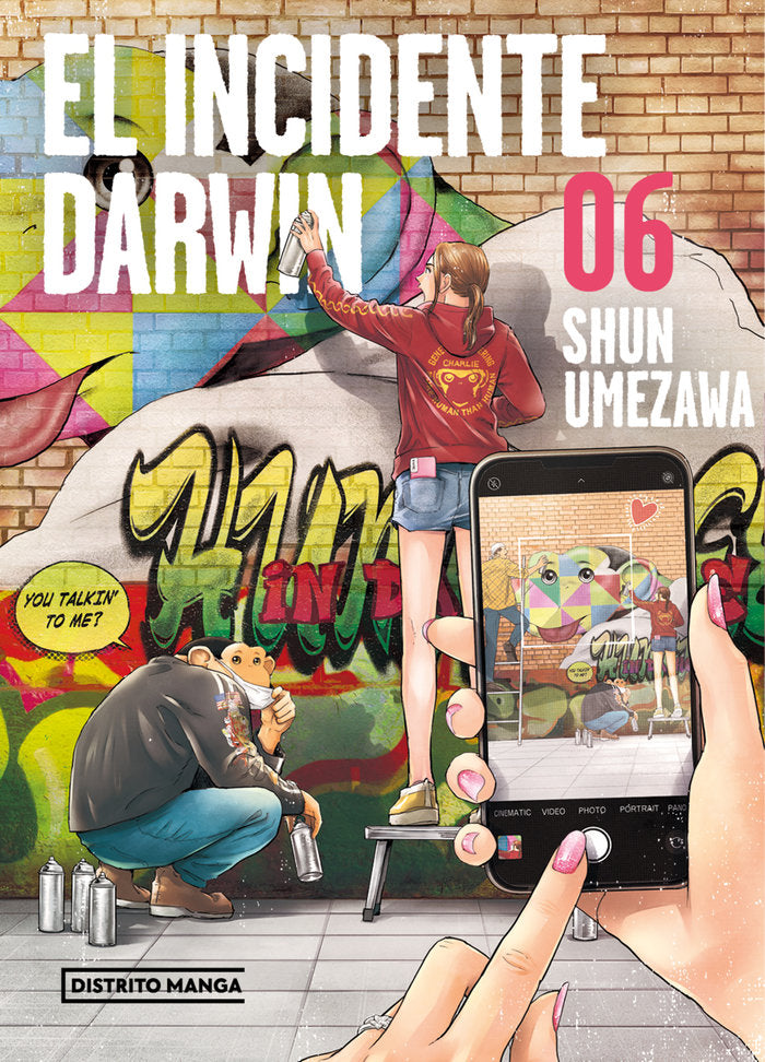EL INCIDENTE DARWIN 6, de UMEZAWA, SHUN | portada del libro