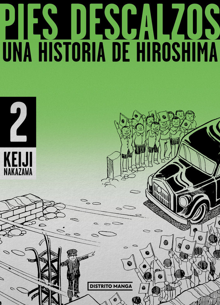 PIES DESCALZOS 2, de KEIJI NAKAZAWA | portada del libro