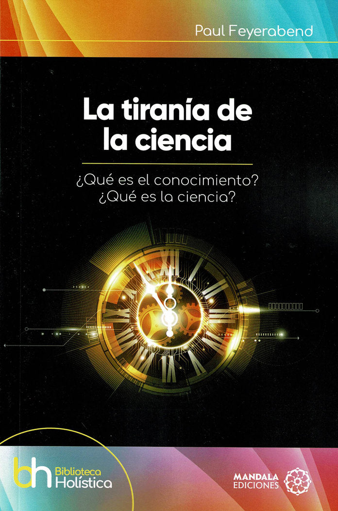 La tiranía de la ciencia, de Feyerabend, Paul | portada del libro