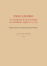 PASO LIGERO, de MORANTE, JOSE LUIS | portada del libro