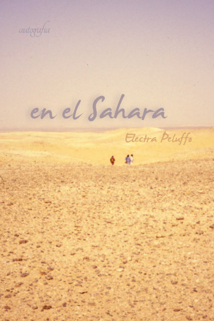 En el Sahara, de Peluffo, Electra | portada del libro