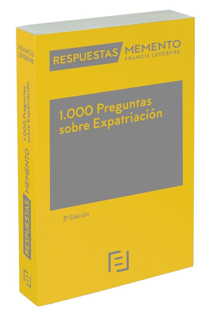 1000 PREGUNTAS SOBRE EXPATRIACION | portada del libro