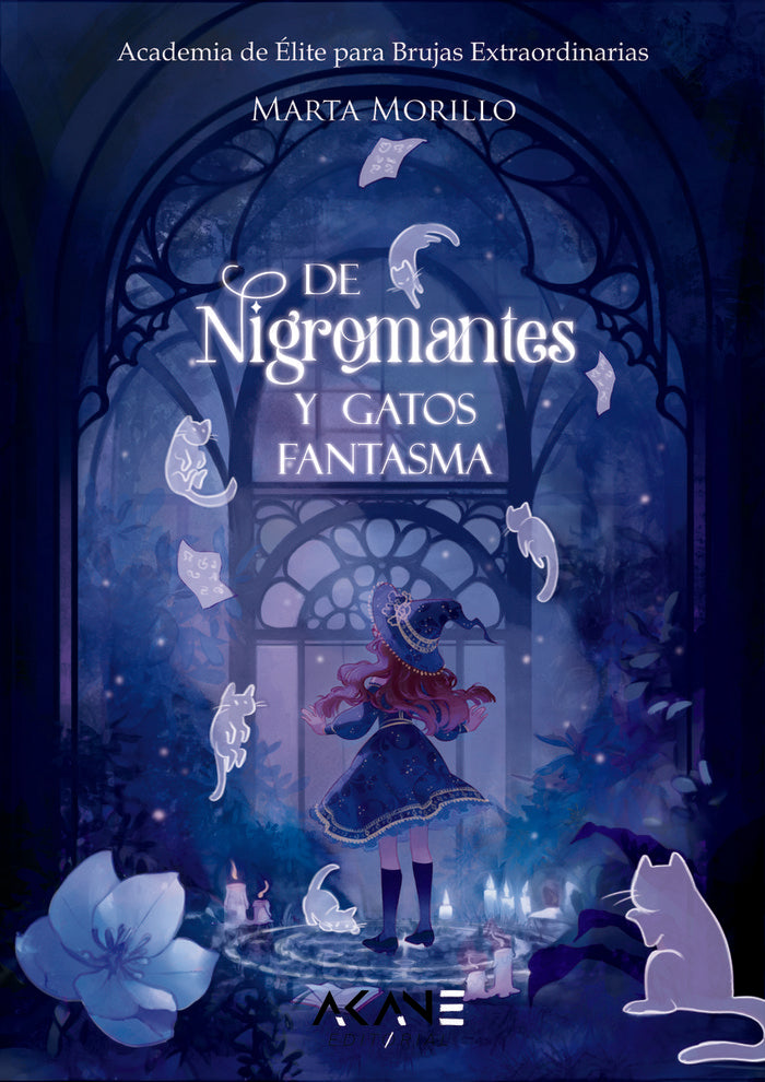 DE NIGROMANTES Y GATOS FANTASMA, de MORILLO | portada del libro