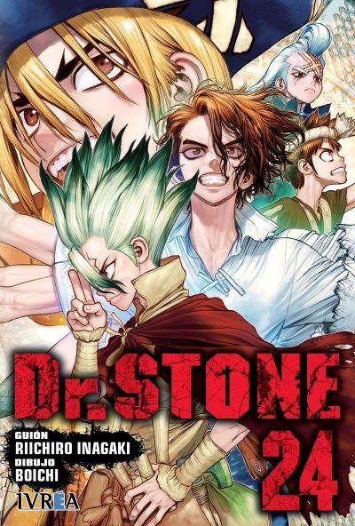 Dr.Stone 24, de RIICHIRO INAGAKI#BOICHI | portada del libro