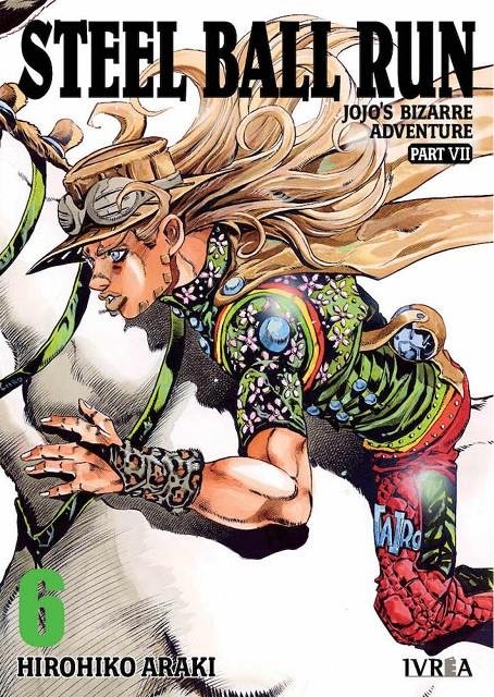 JOJO'S BIZARRE ADVENTURE PARTE 7 STEEL BALL RUN 6, de ARAKI | portada del libro