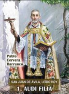 SAN JUAN DE AVILA LEIDO HOY, de Pablo Cervera Barranco | portada del libro