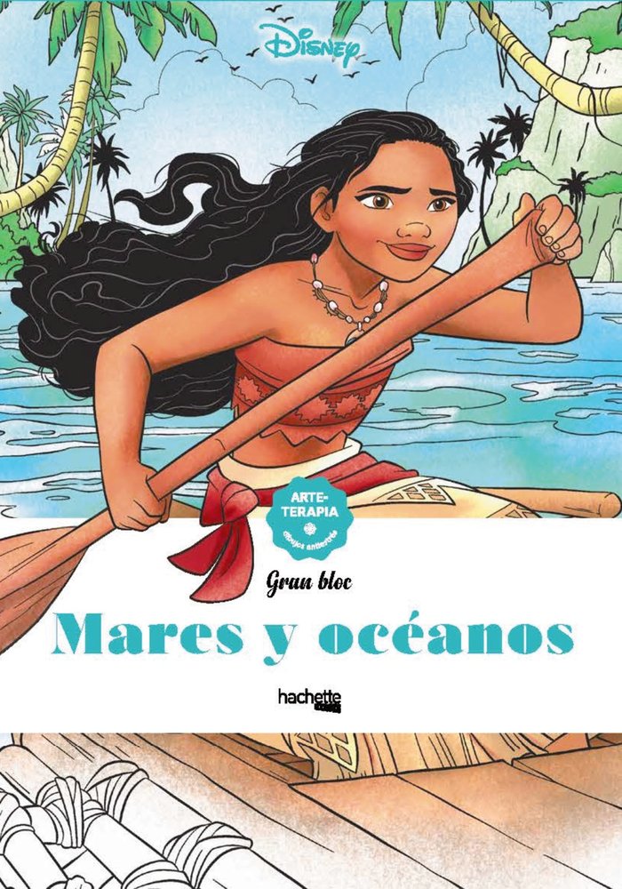MARES Y OCEANOS, de DISNEY | portada del libro