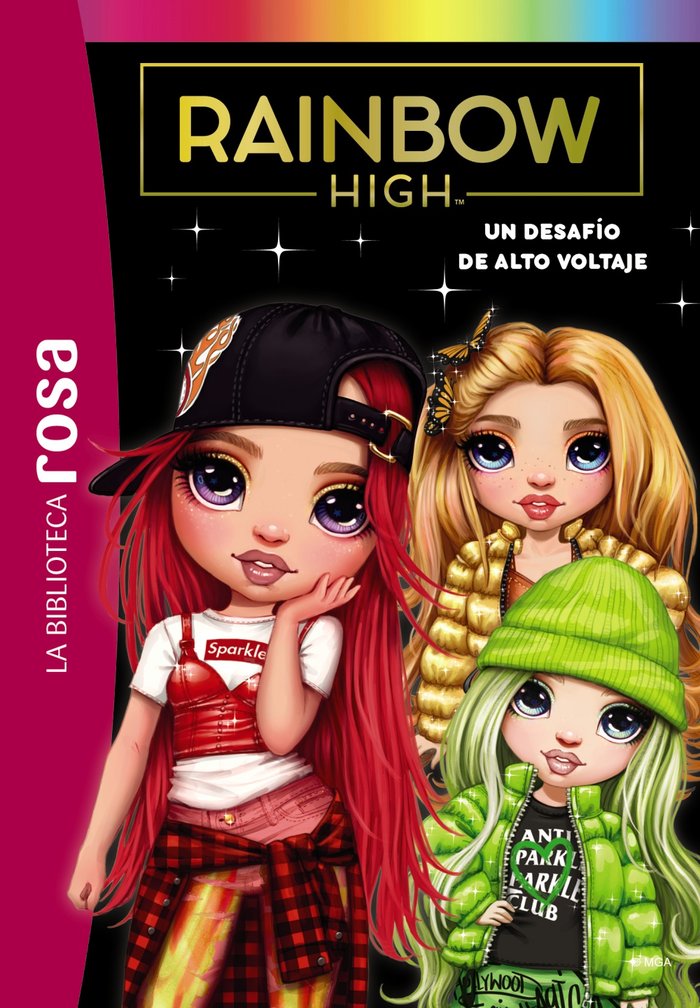 BIBLIOTECA ROSA RAINBOW HIGH 4, de RUBIO-BARREAU, VANESSA | portada del libro