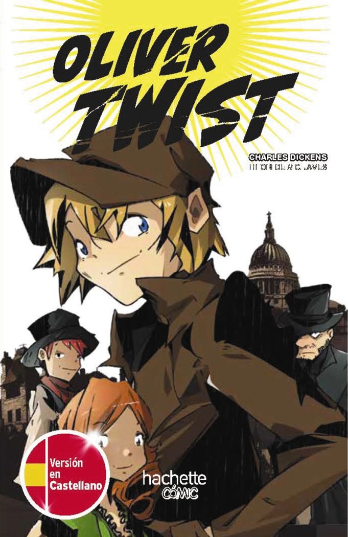 OLIVER TWIST EDICION BILINGUE CASTELLANO INGLES, de CHARLES DICKENS | portada del libro