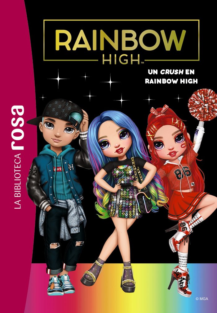 BIBLIOTECA ROSA RAINBOW HIGH 6, de RUBIO-BARREAU, VANESSA | portada del libro