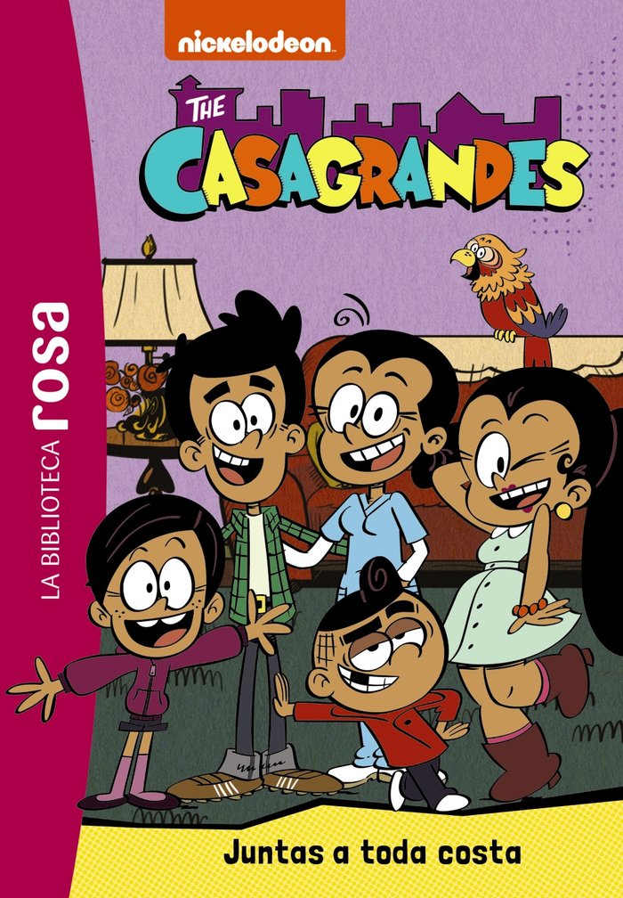 LA BIBLIOTECA ROSA LOS CASAGRANDES 2 JUNTOS A TODA COSTA, de VARIOS AUTORES | portada del libro