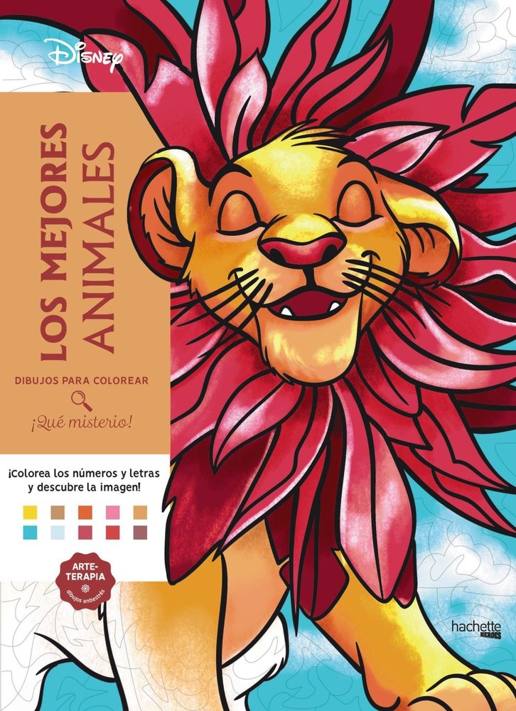 DIBUJOS PARA COLOREAR QUE MISTERIO LOS MEJORES ANIMALES | portada del libro