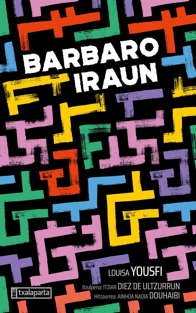 BARBARO IRAUN, de LOUISA YOUSFI | portada del libro