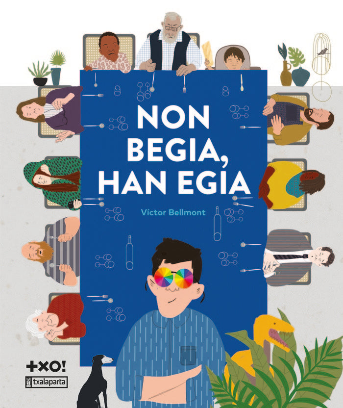 Non begia, han egia, de BELLMONT, VICTOR | portada del libro