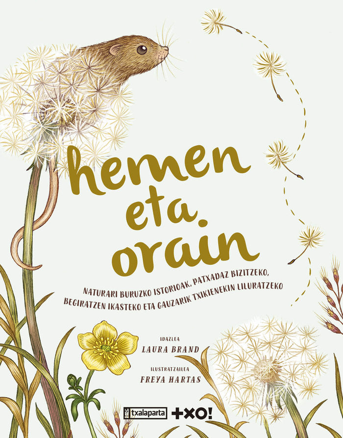 Hemen eta orain, de BRAND, LAURA | portada del libro