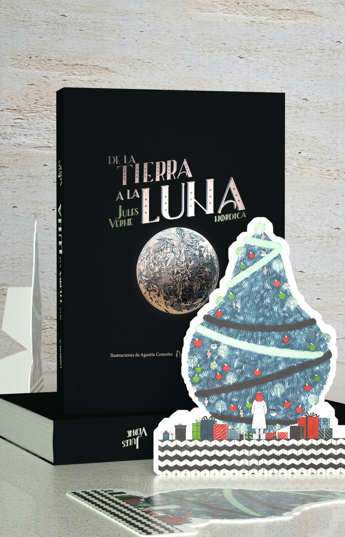 PACK NAVIDAD DE LA TIERRA A LA LUNA, de VERNE, JULES | portada del libro