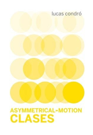 Asymmetrical-Clases, de CONDRO | portada del libro