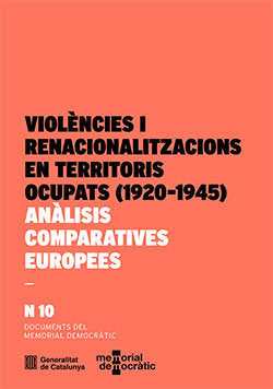 VIOLENCIES I RENACIONALITZACIONS EN TERRITORIS OCUPATS (1920 | portada del libro