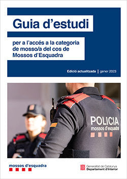GUIA DESTUDI PER A LACCES A LA CATEGORIA DE MOSSO/A DEL CO | portada del libro