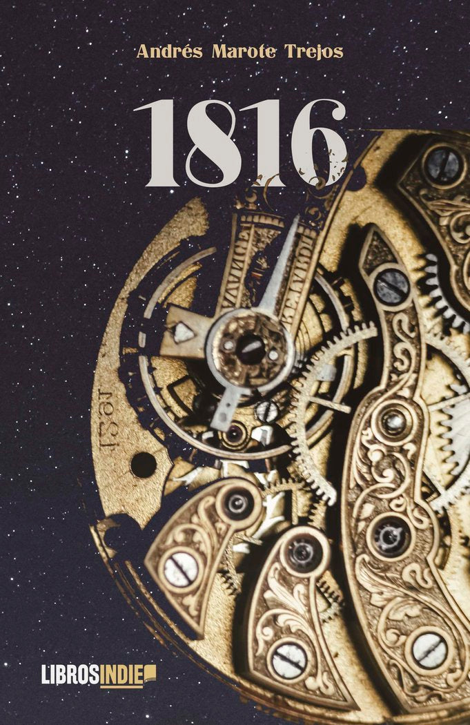 1816 Una novela gótica, de Marote Trejos, Andrés | portada del libro