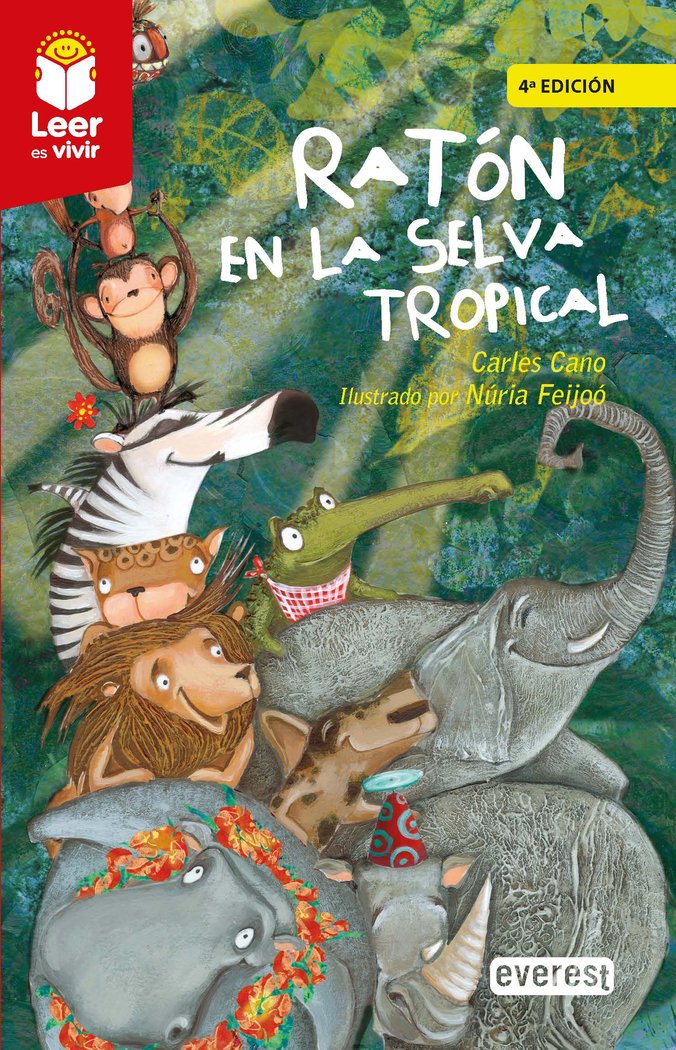 RATON EN LA SELVA TROPICAL, de CANO PEIRO, CARLES | portada del libro