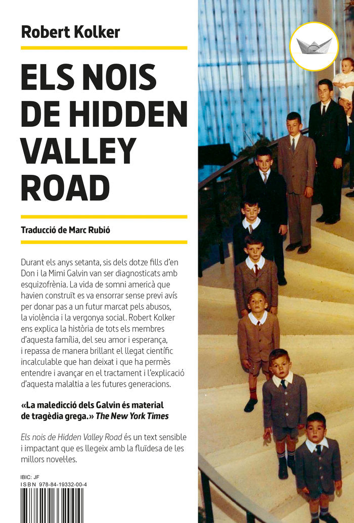 ELS NOIS DE HIDDEN VALLEY ROAD, de KOLKER, ROBERT | portada del libro