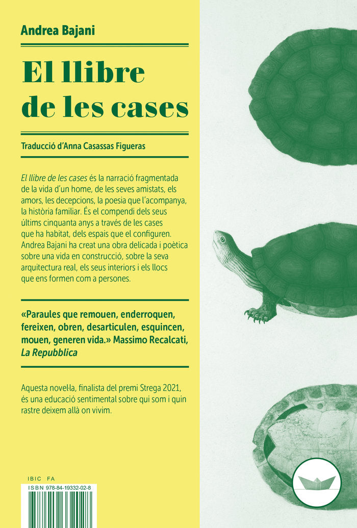 EL LLIBRE DE LES CASES, de BAJANI, ANDREA | portada del libro