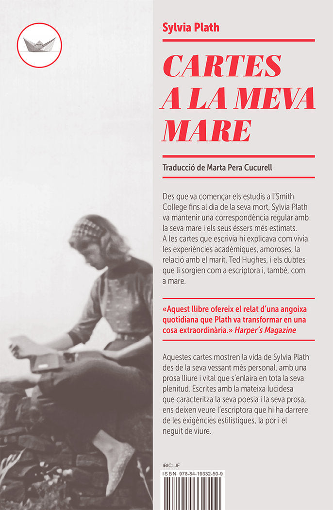 CARTES A LA MEVA MARE, de PLATH, SYLVIA | portada del libro