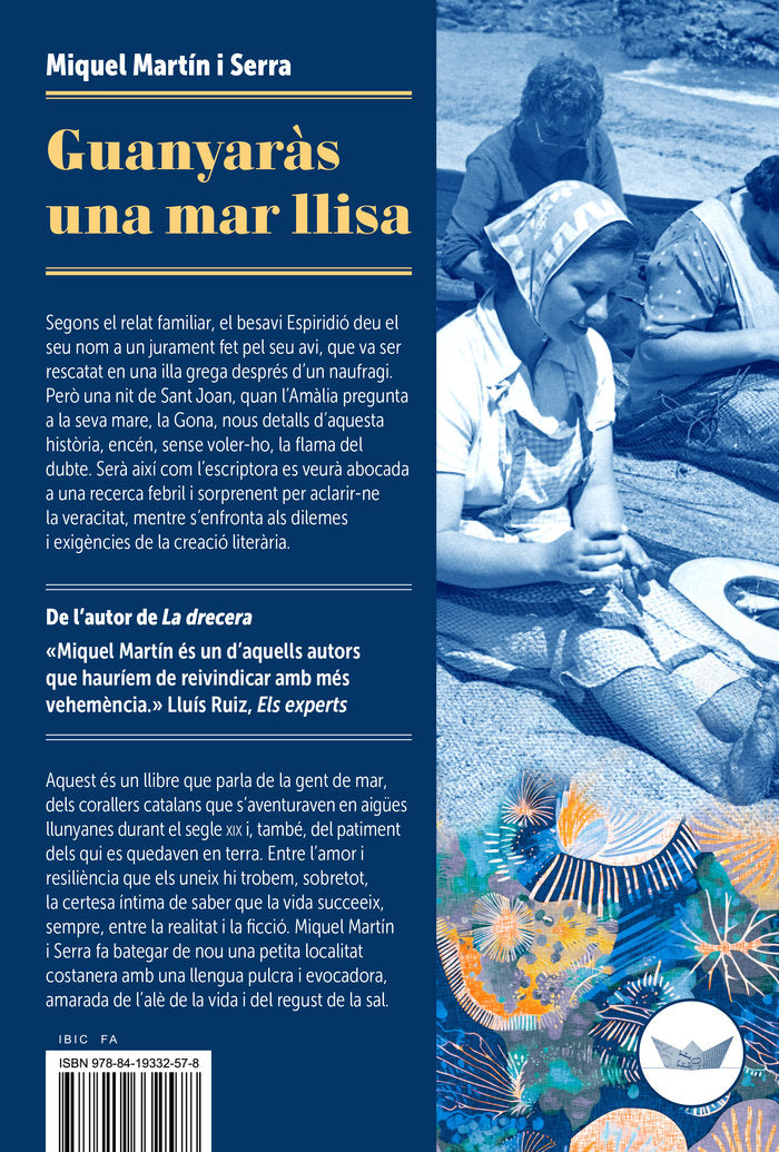 GUANYARAS UNA MAR LLISA, de MARTIN I SERRA, MIQUEL | portada del libro