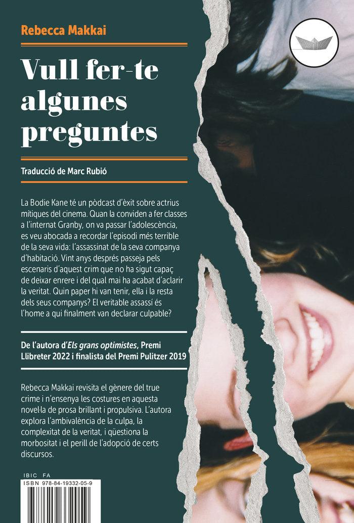 VULL FER-TE ALGUNES PREGUNTES, de MAKKAI, REBECCA | portada del libro