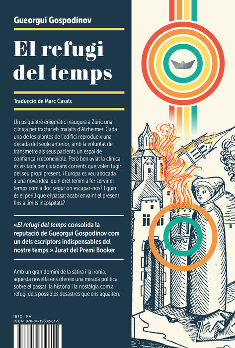 EL REFUGI DEL TEMPS, de GOSPODINOV, GUEORGUI | portada del libro