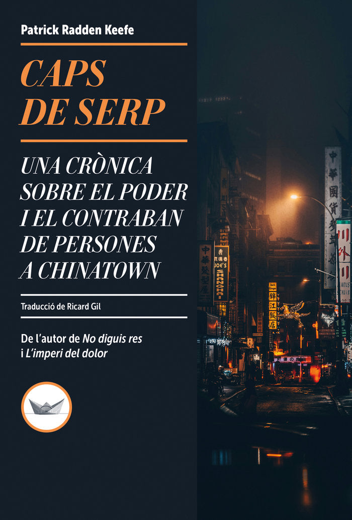 Caps de serp, de KEEFE,PATRICK RADDEN | portada del libro