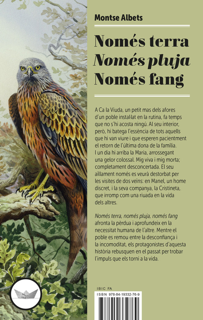 Només terra només pluja només fang, de Albets,Montse | portada del libro