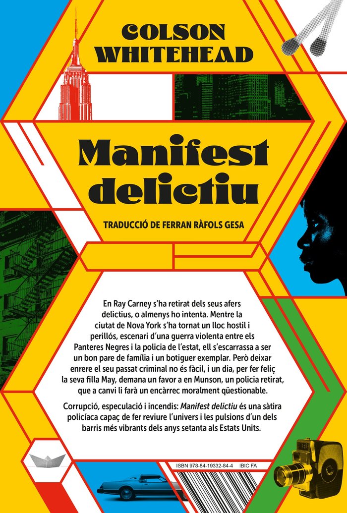 MANIFEST DELICTIU, de WHITEHEAD, COLSON | portada del libro