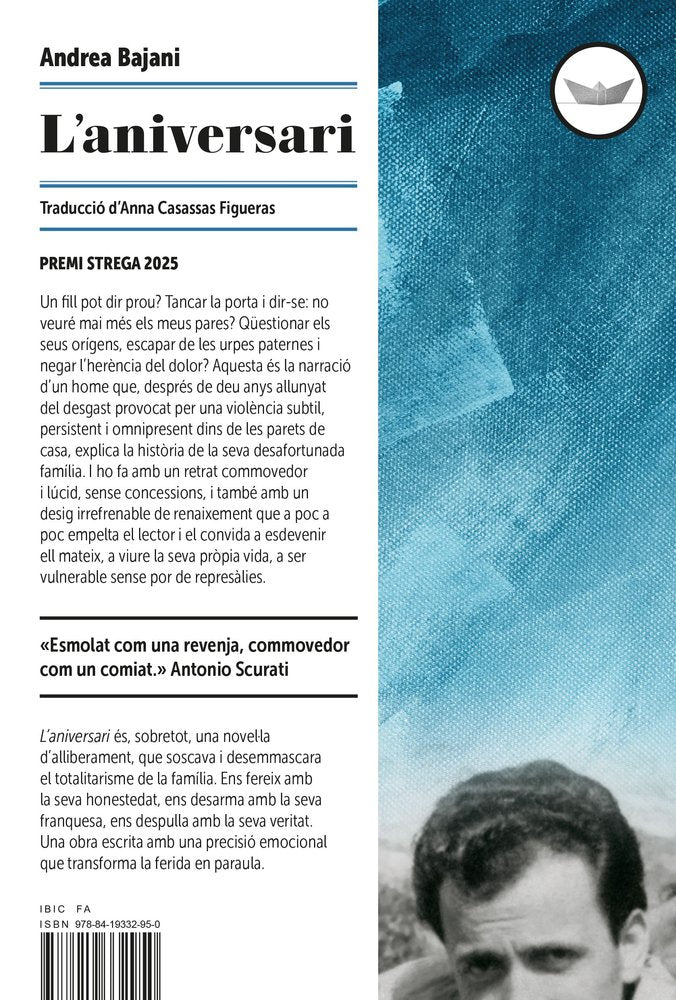 L'ANIVERSARI, de BAJANI, ANDREA | portada del libro