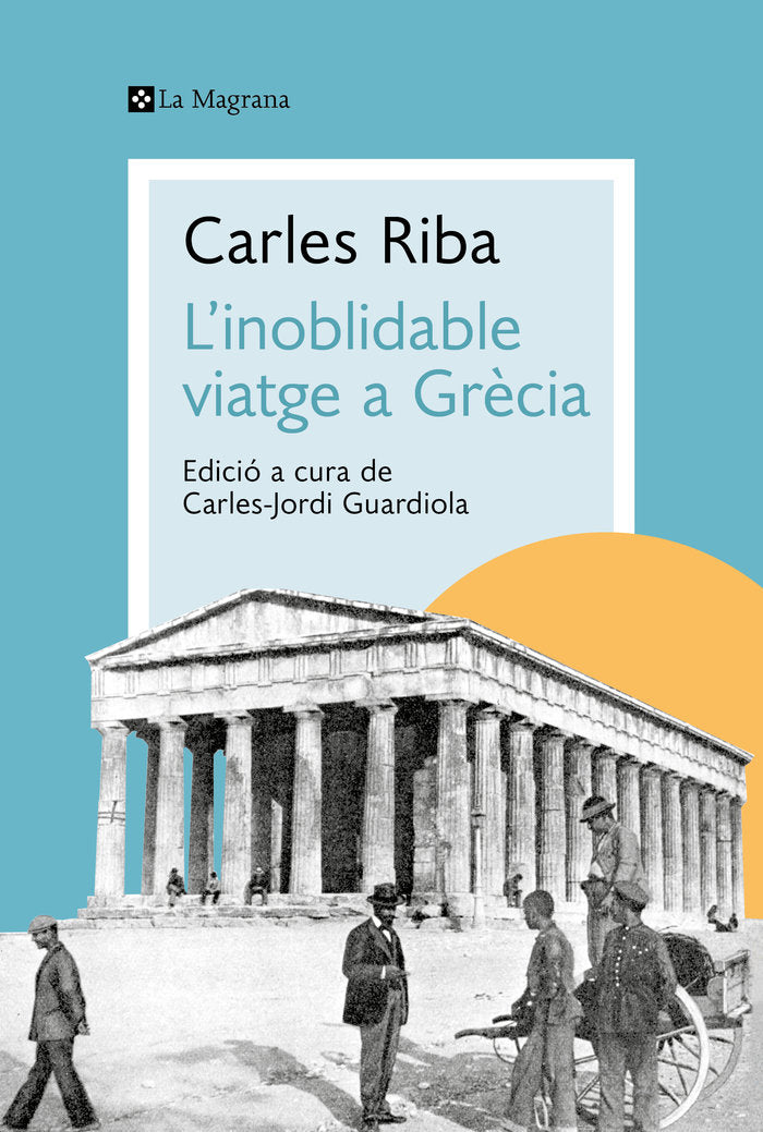 LINOBLIDABLE VIATGE A GRECIA, de CARLES RIBA | portada del libro