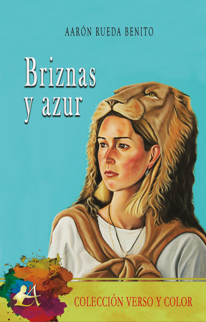 Briznas y azur, de Rueda Benito, Aarón | portada del libro